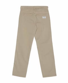 Straight Wide Chino jongens broek beige