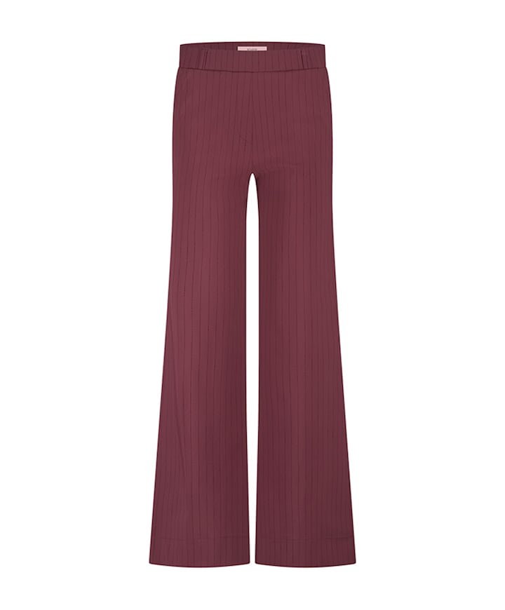 Luz stripe broek bordeaux