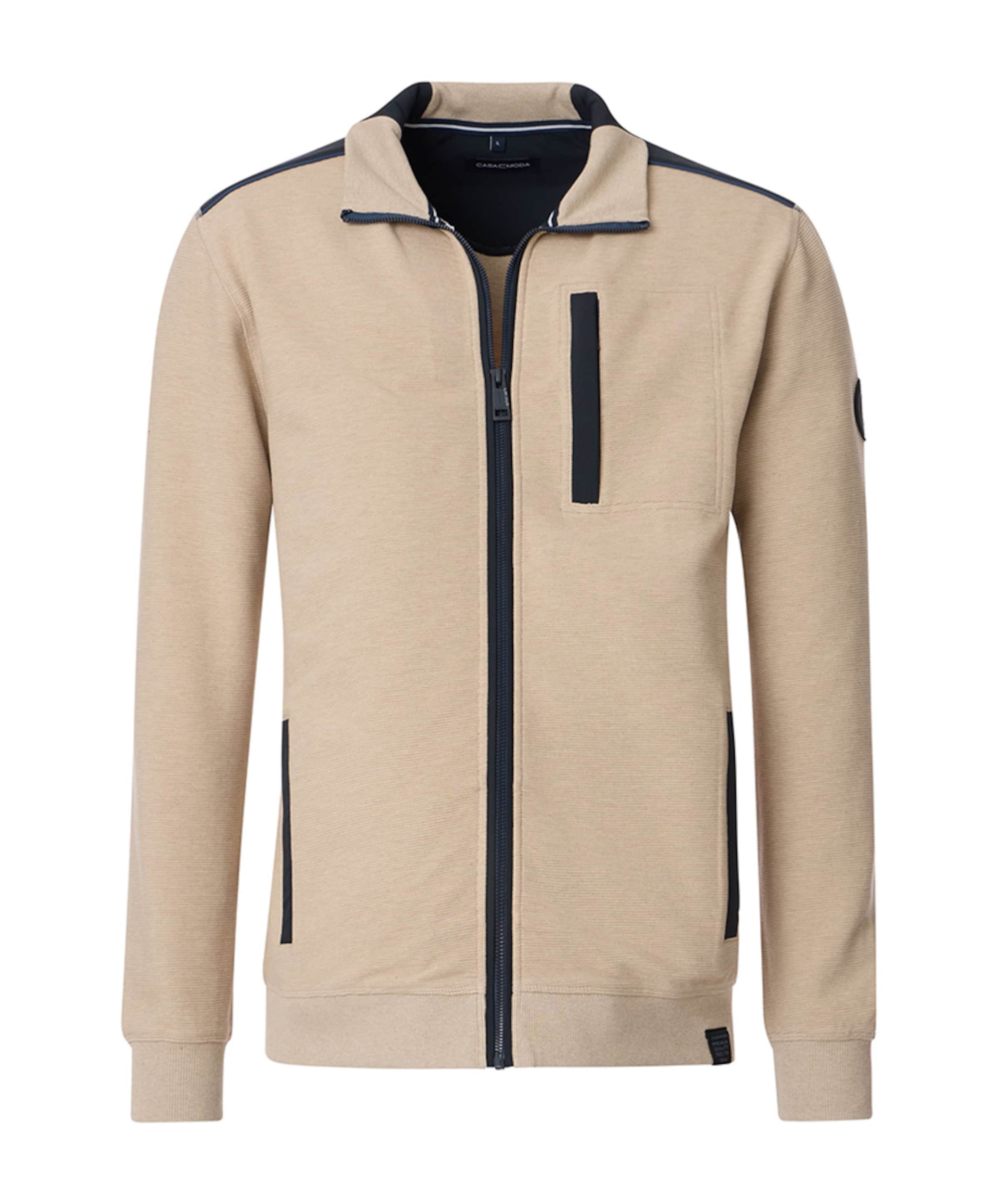 Heren vest beige