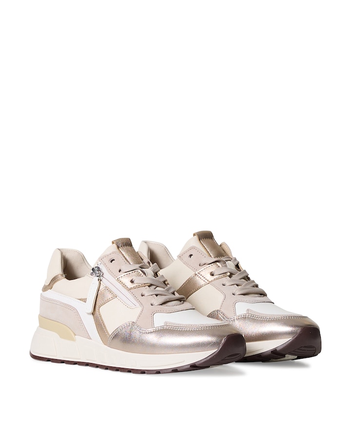 dames sneakers beige