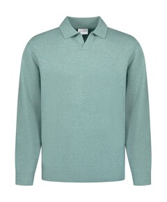 Heren polo blauw
