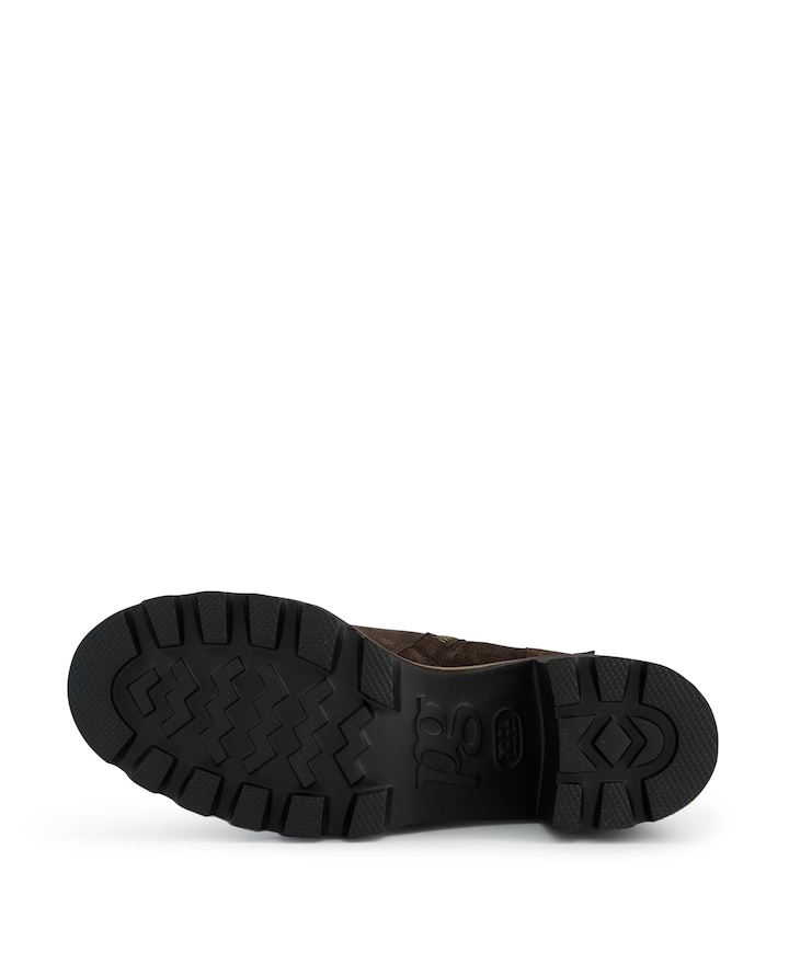 dames enkellaarzen bruin