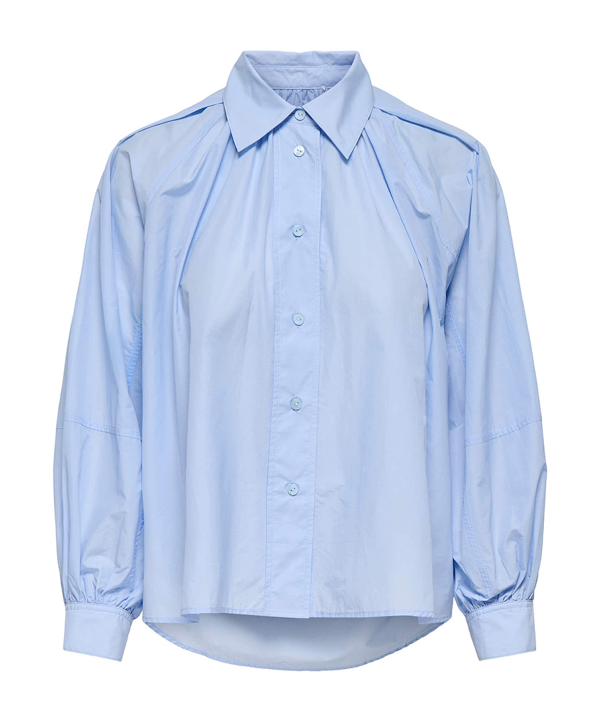 Dames blouse blauw