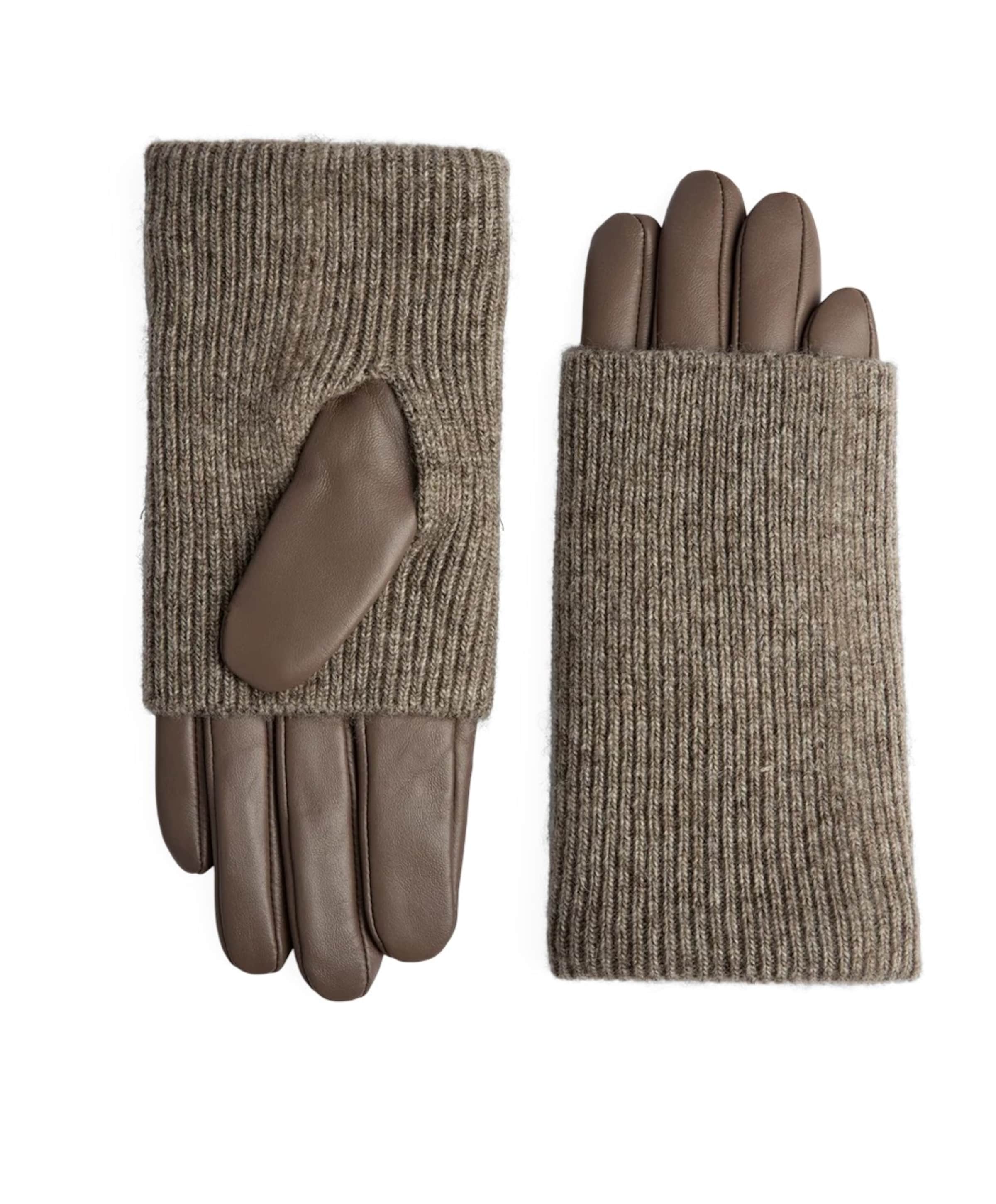 Dames handschoenen bruin