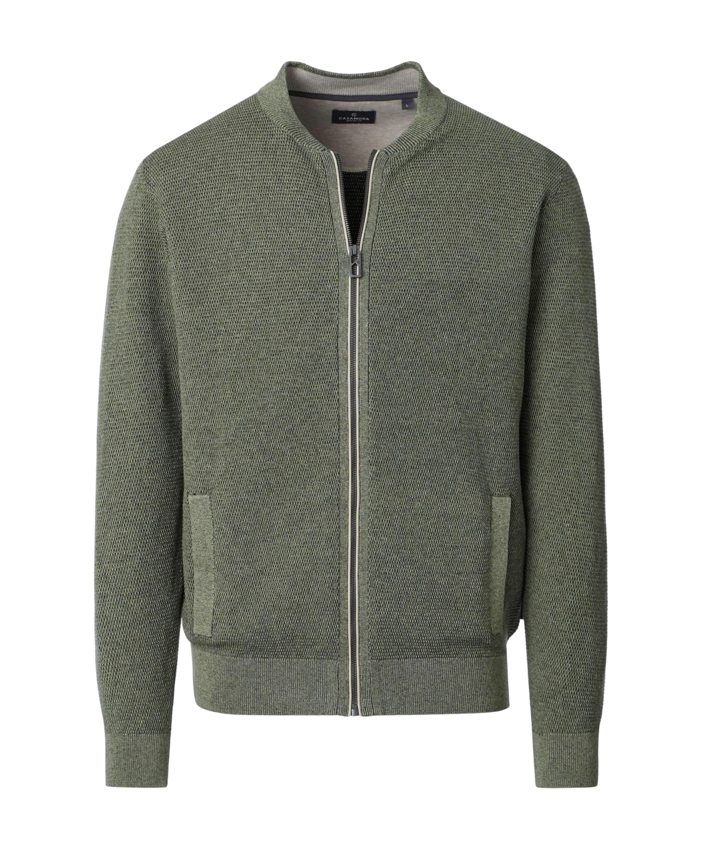 Heren vest groen
