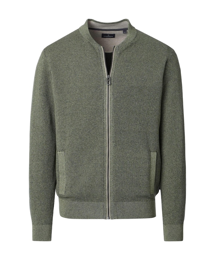Heren vest groen