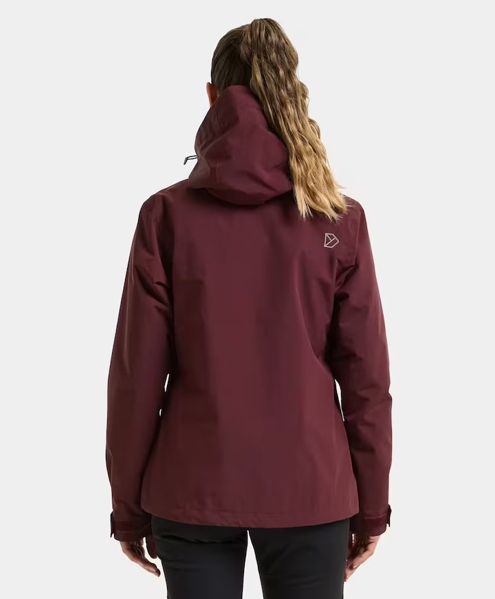 Dames jas bordeaux
