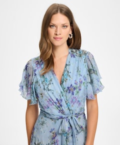 Dames jurk blauw