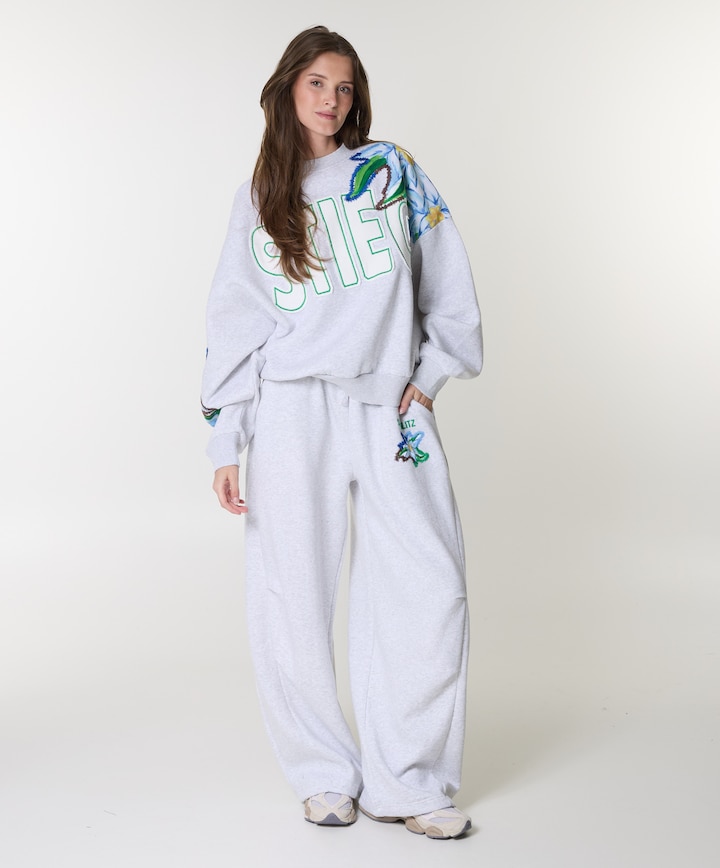 Dames sweater grijs
