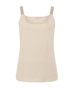 Dames top beige