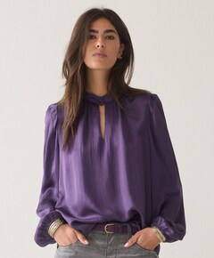Dames blouse paars
