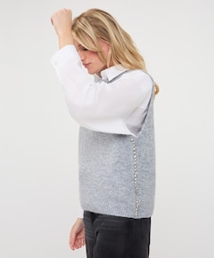 Dames spencer grijs