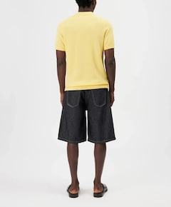 Heren polo geel