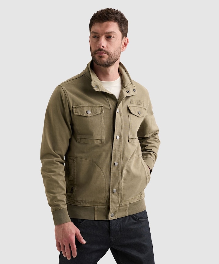 Heren vest groen