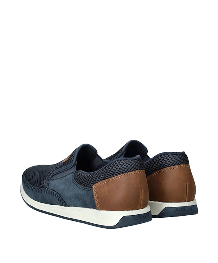 heren instappers blauw