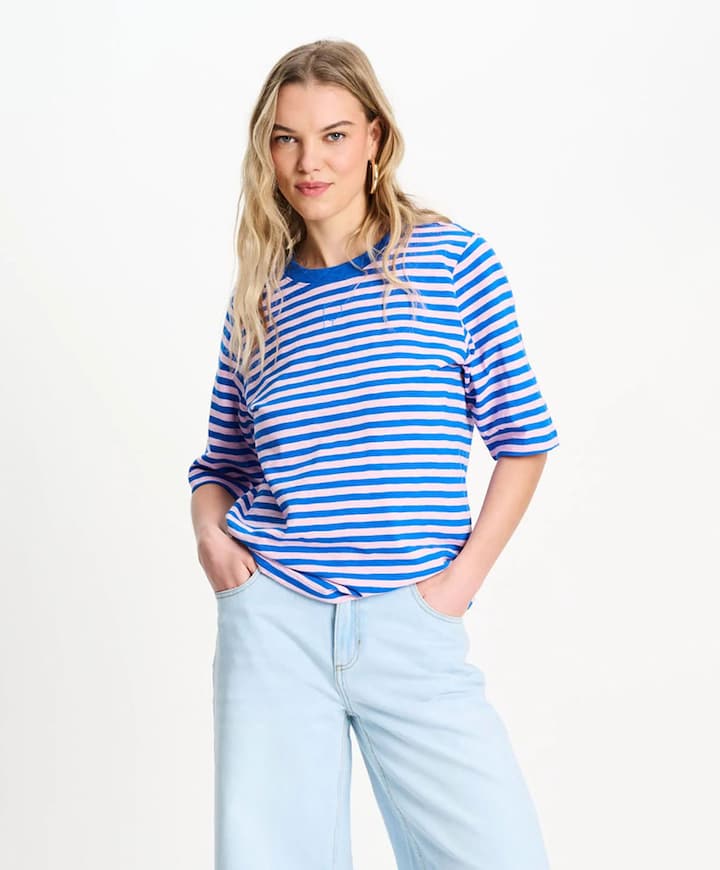 Dames T-shirt multicolor