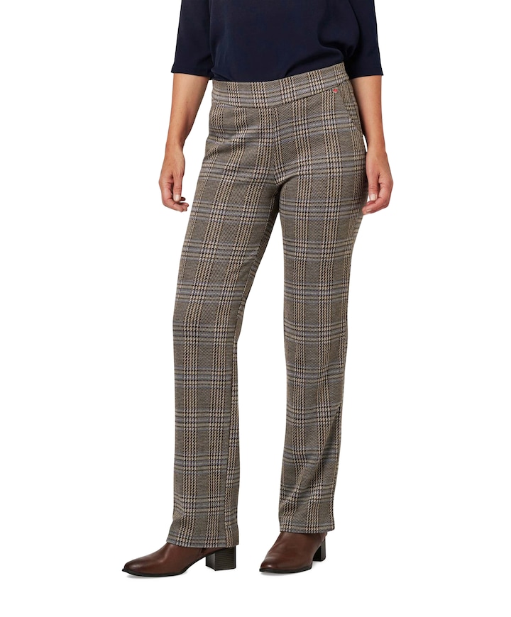 Scarlet Wide Leg dames broek beige