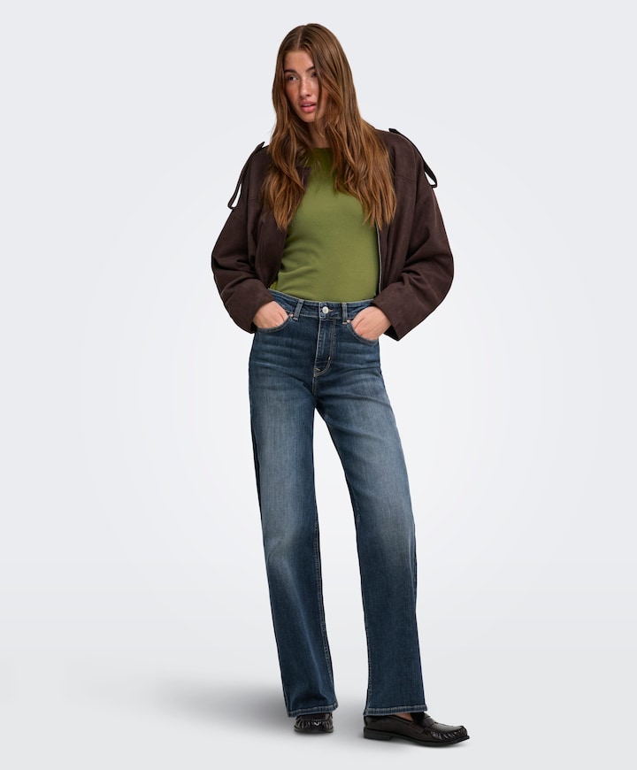 Dames longsleeve groen