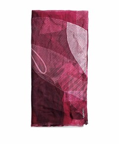 Sjaal bordeaux