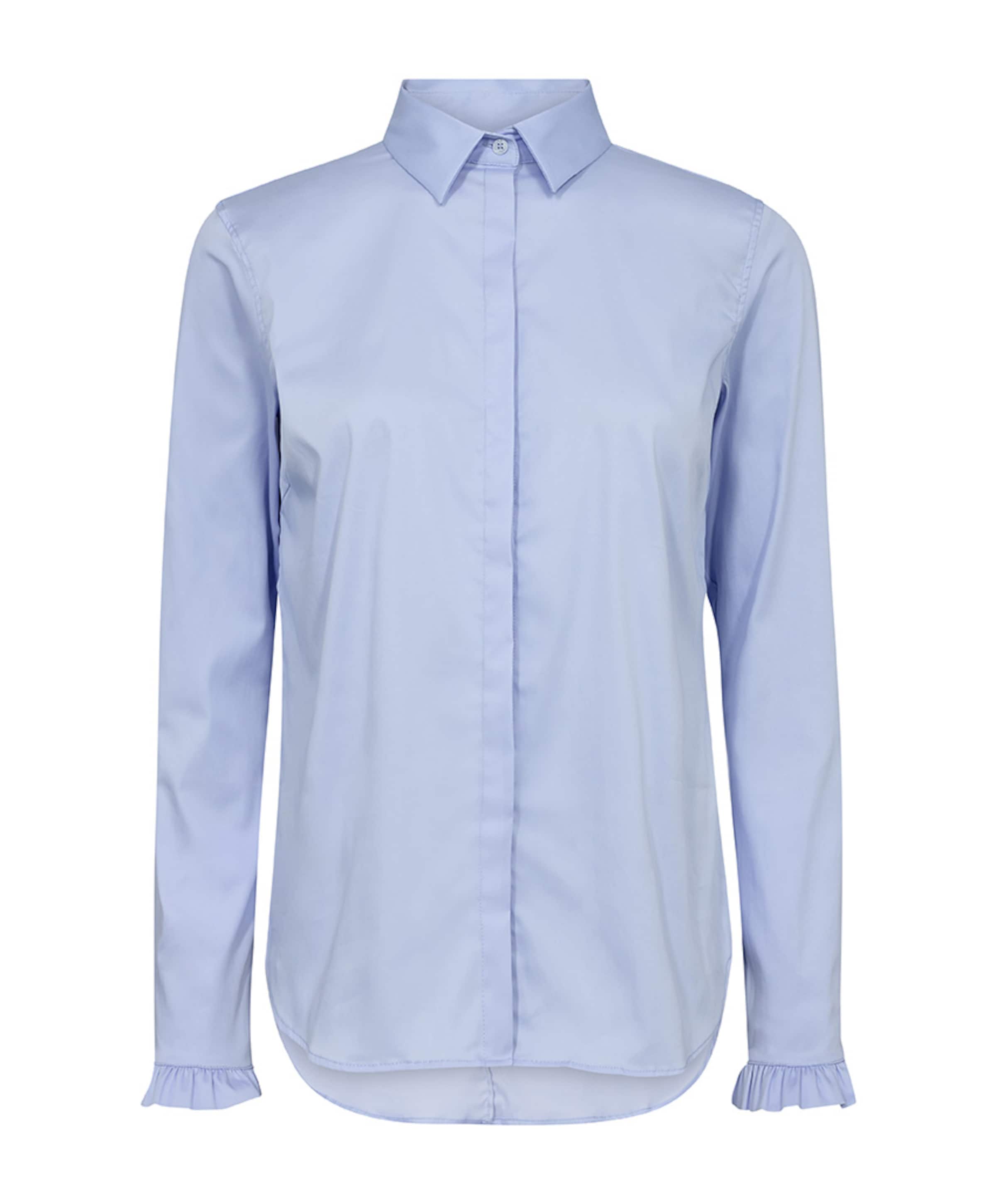 Dames blouse blauw
