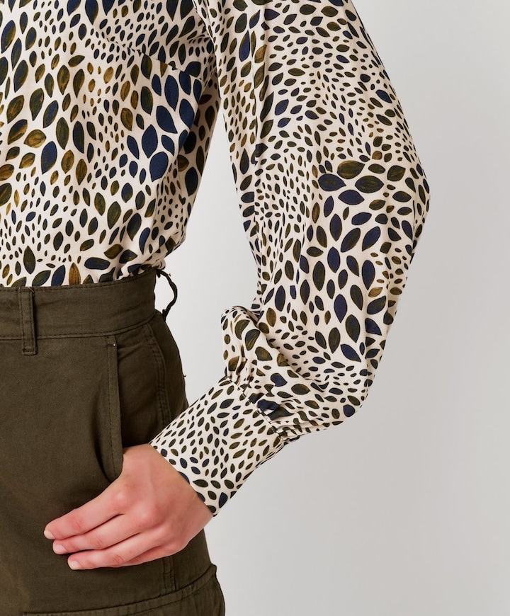 Dames blouse groen