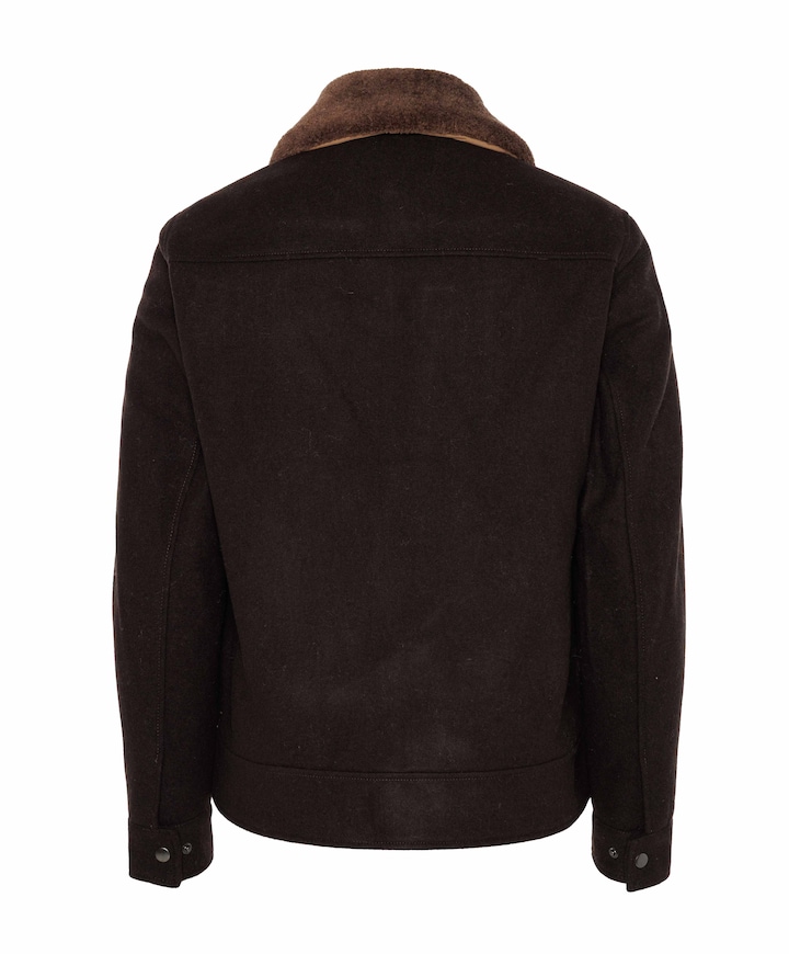 Heren jas bruin