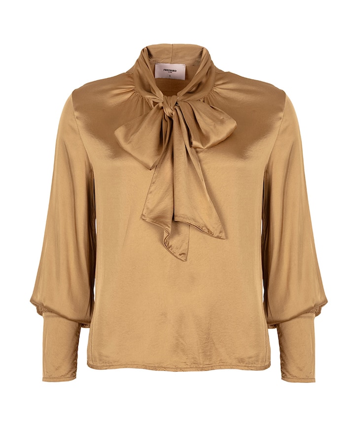 Dames blouse goud