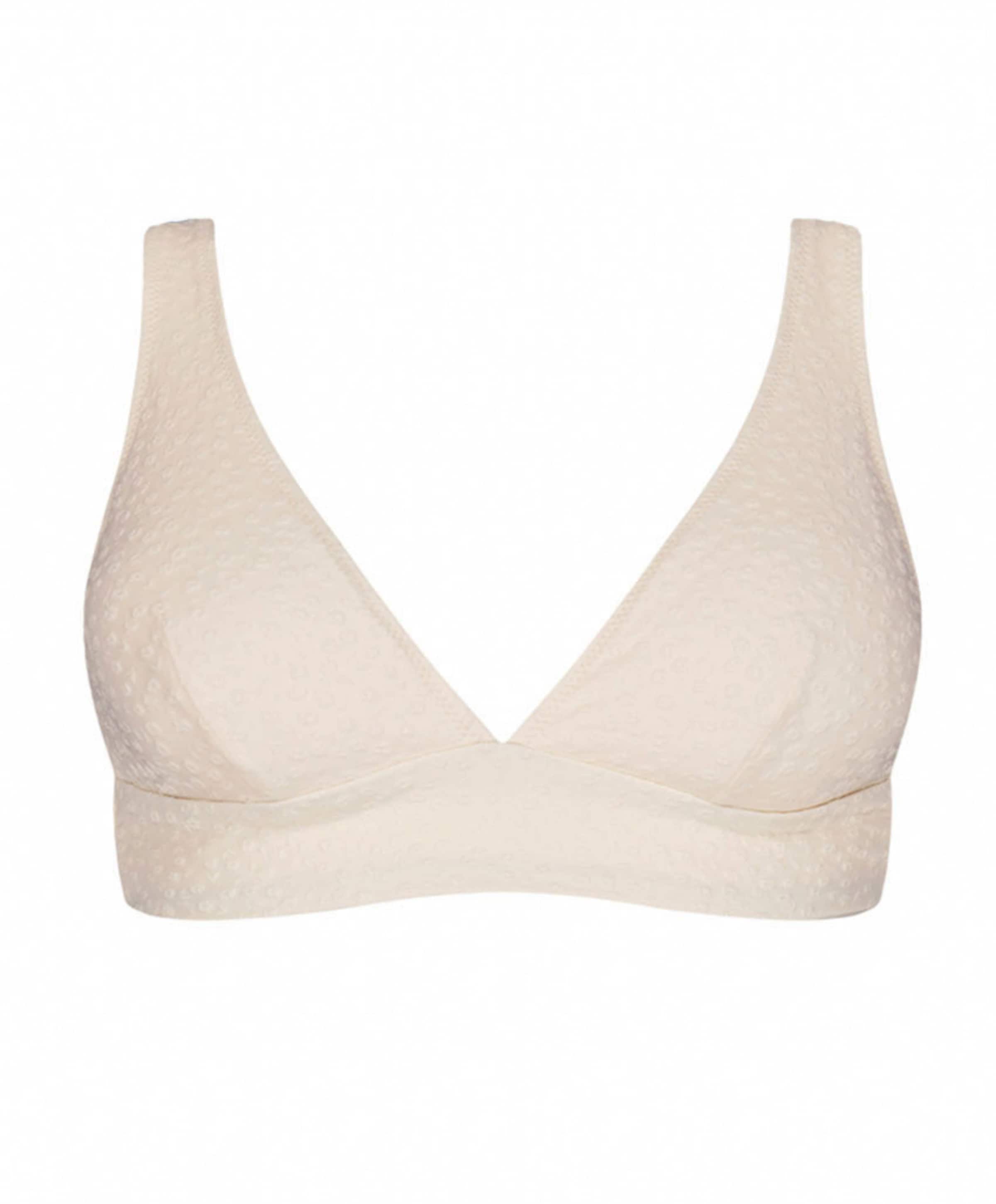 Dames bikinitop ecru