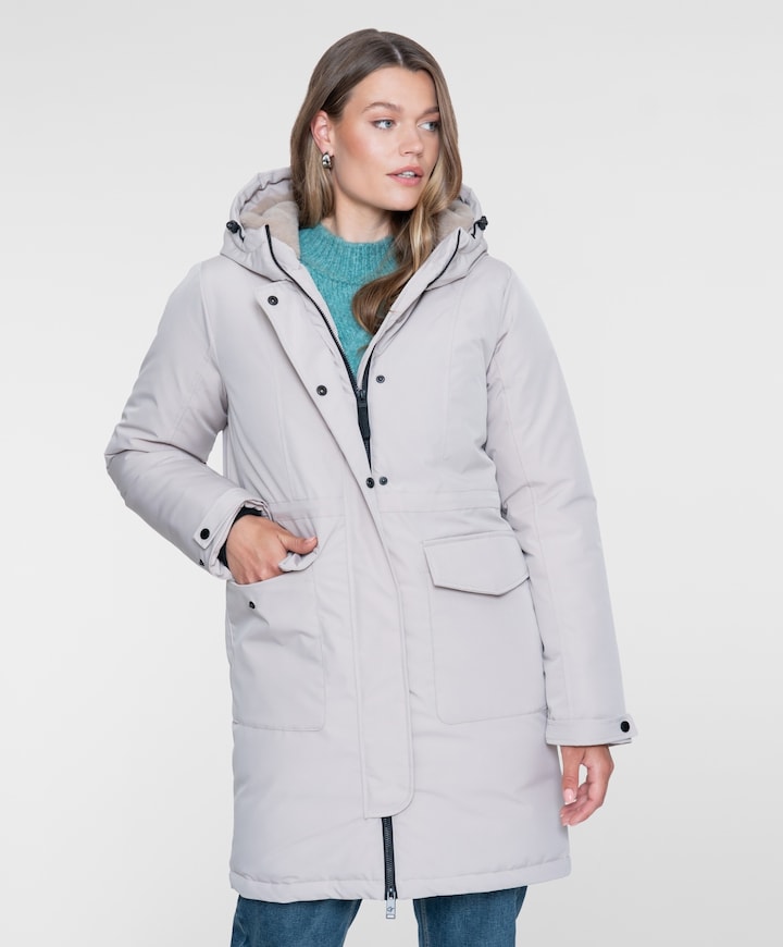 Dames jas beige