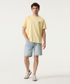 Heren T-shirt geel