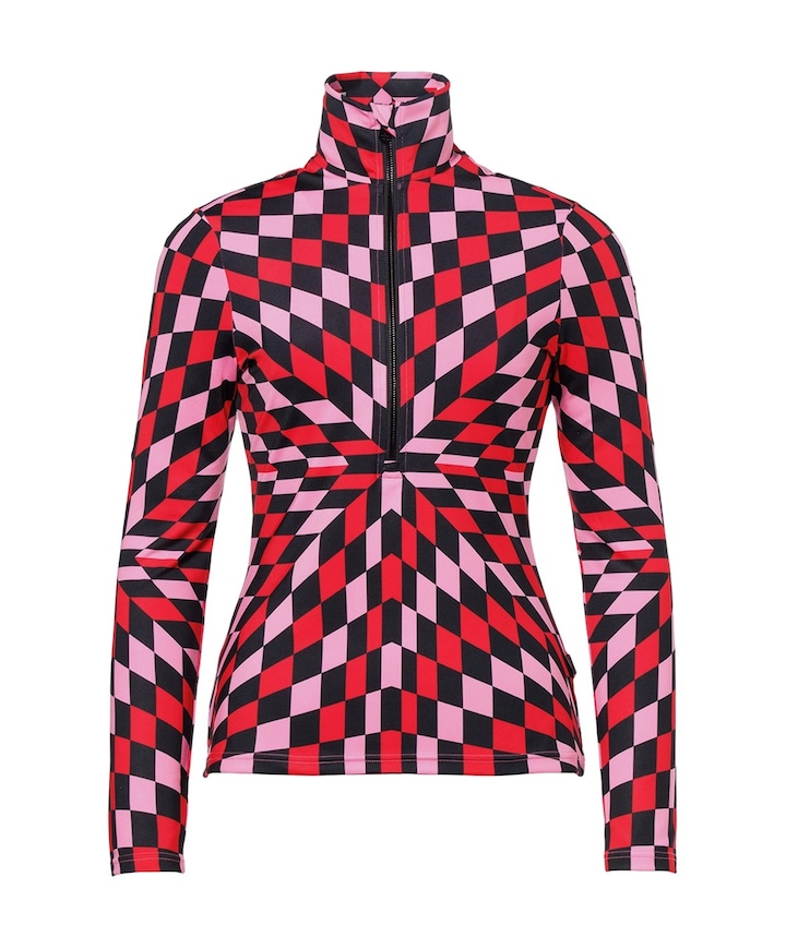 Dames pully rood