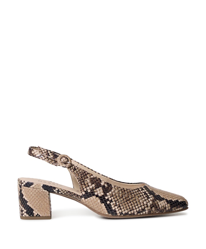dames slingbacks bruin