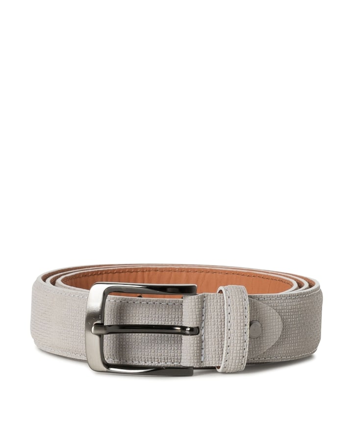 Heren riem ecru