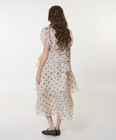 Dames jurk ecru