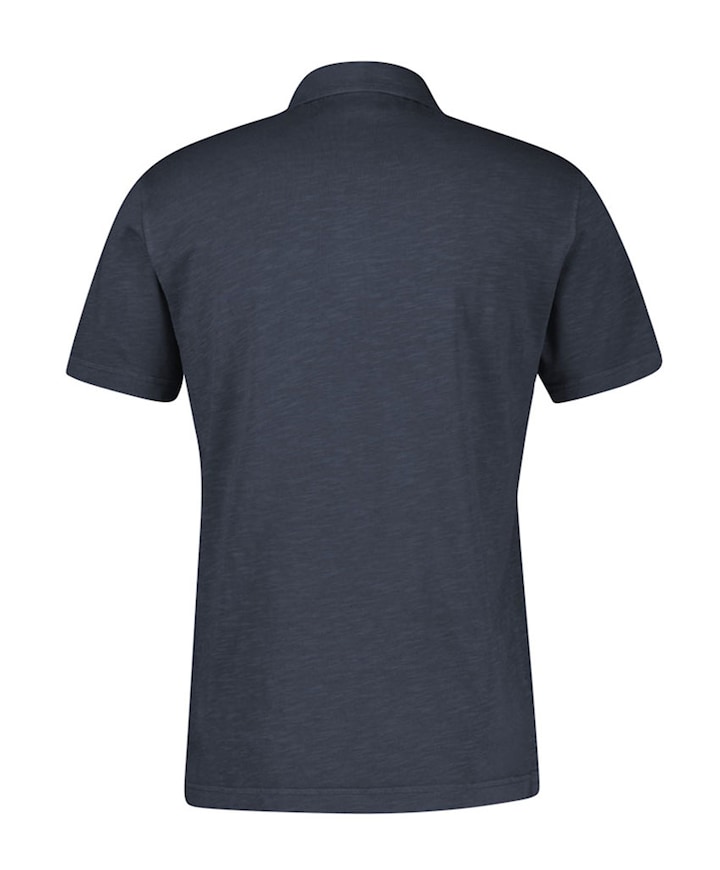 Heren polo blauw