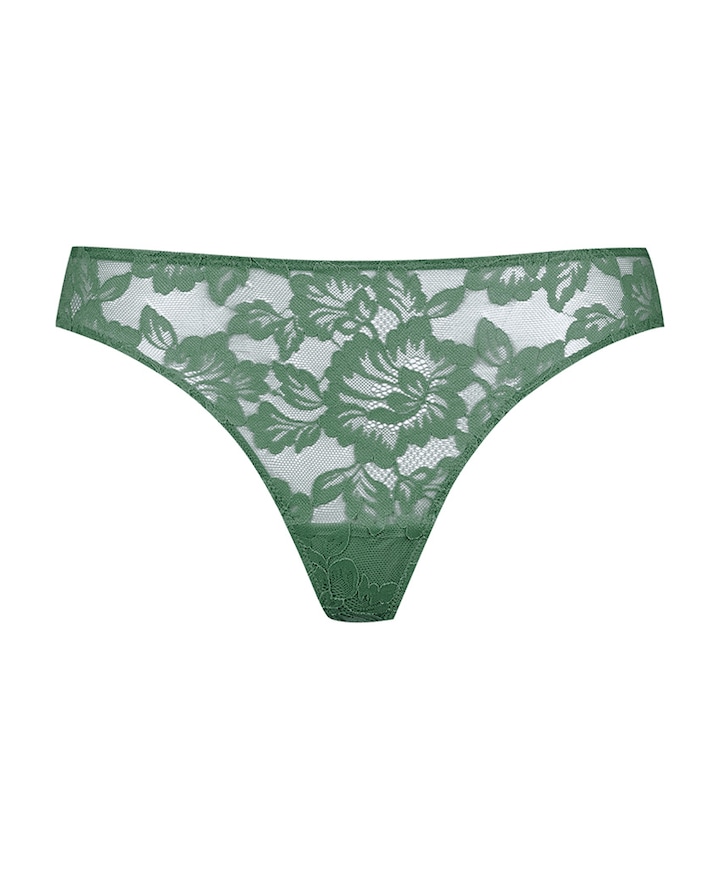Dames string groen