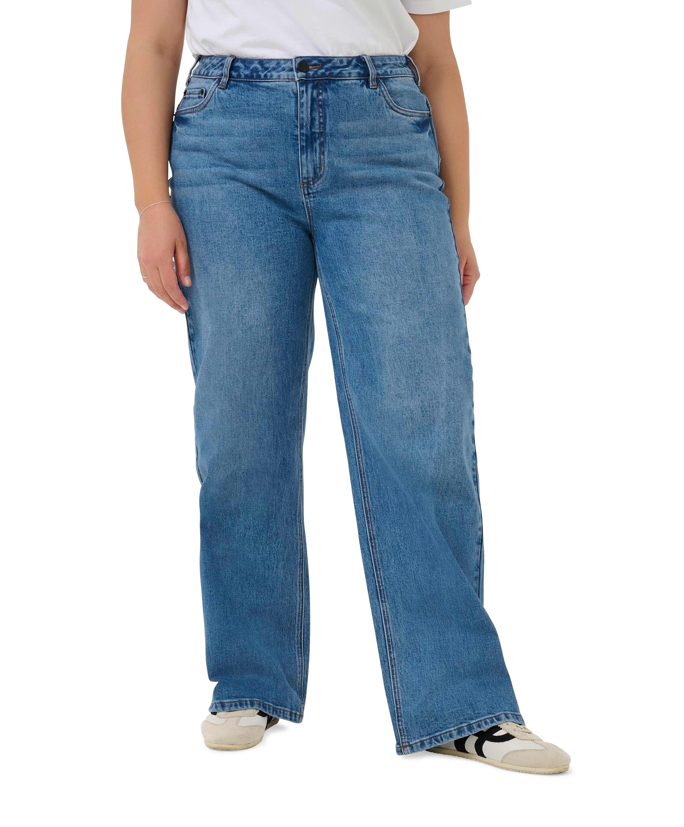 KCleoana wide long  jeans blauw