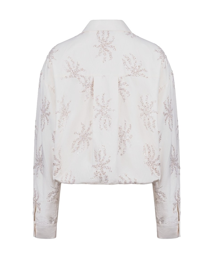 Dames blouse ecru