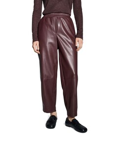 Myha edgy dames broek bordeaux