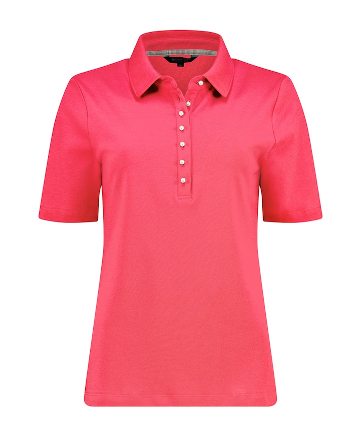 Dames polo rood