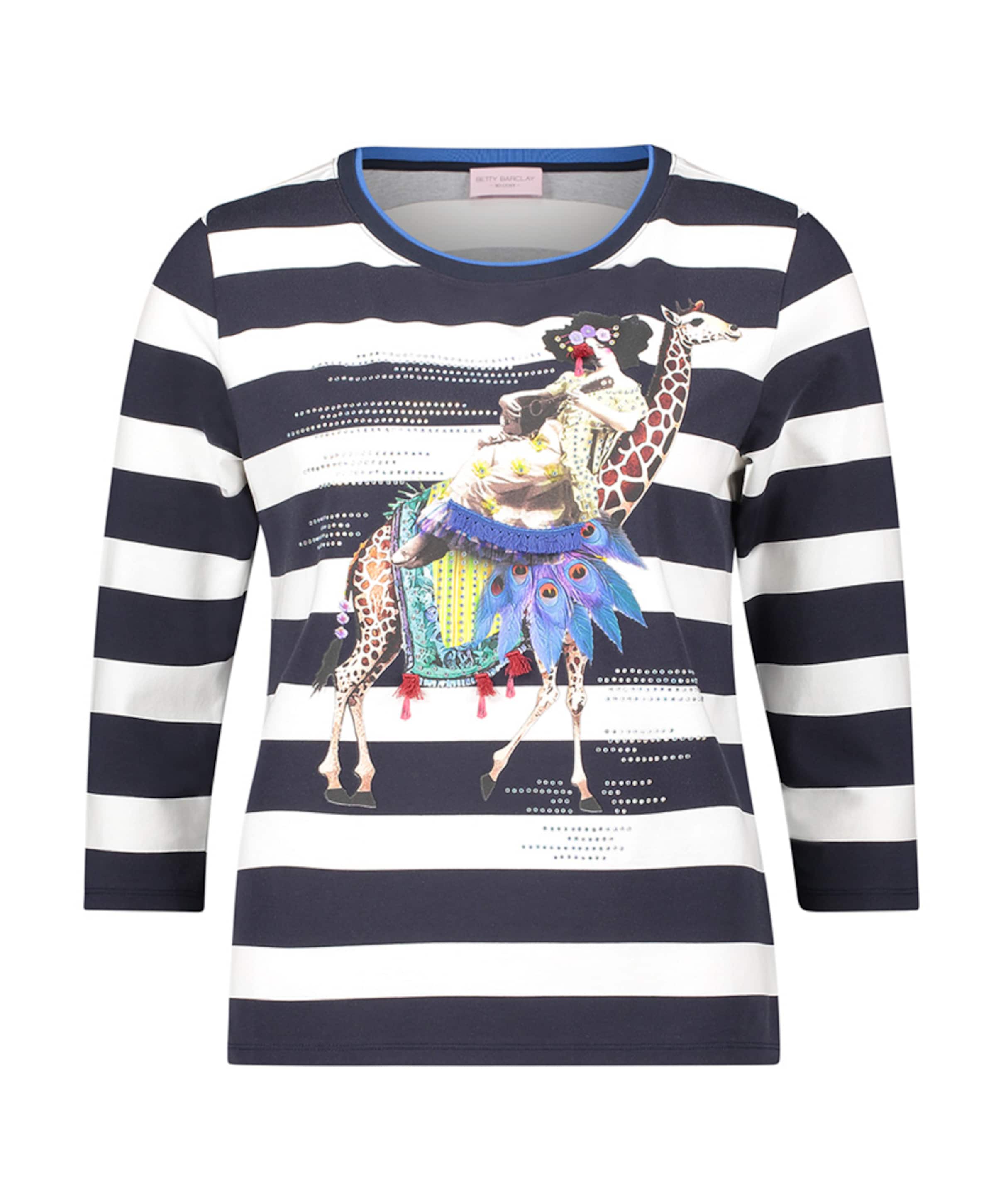 Dames longsleeve blauw