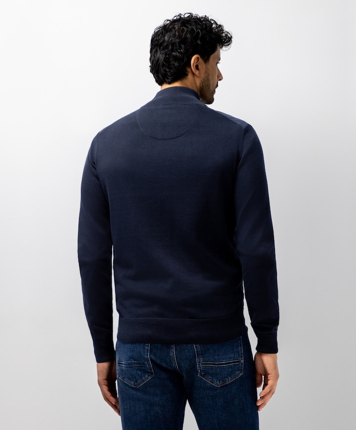 Heren vest blauw