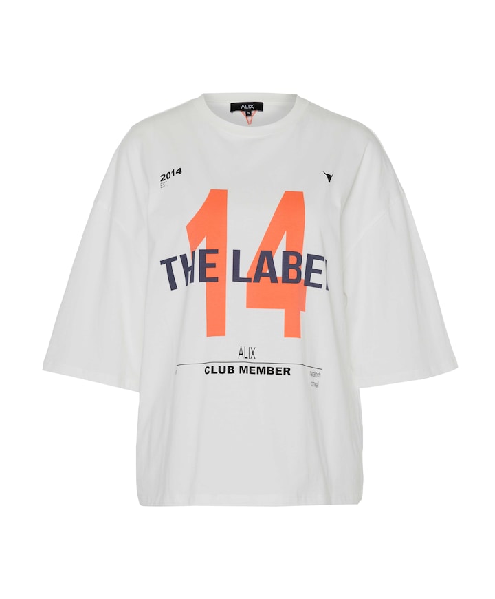 Dames T-shirt ecru