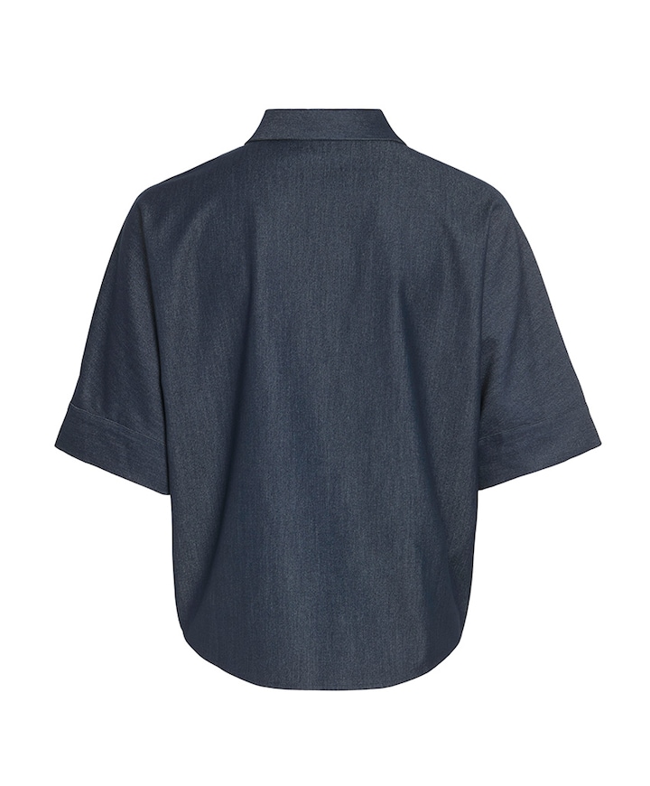 Dames blouse blauw