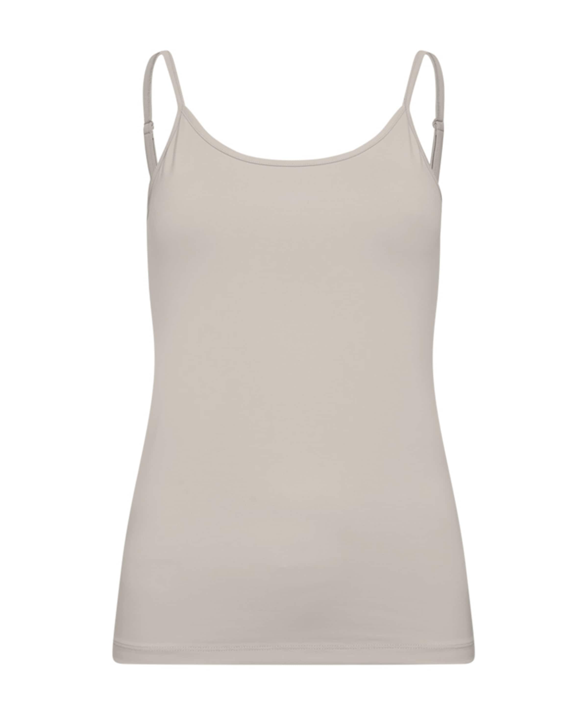 Dames top beige