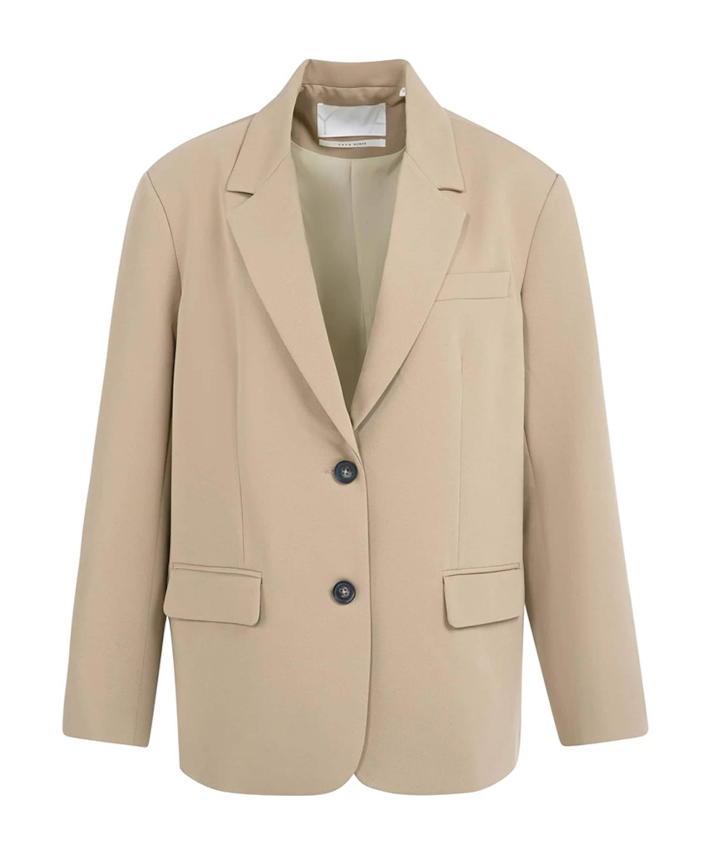 Dames blazer beige