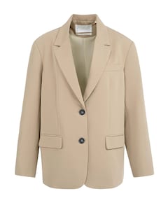 Dames blazer beige