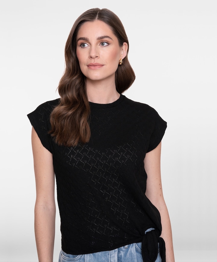 Dames top zwart