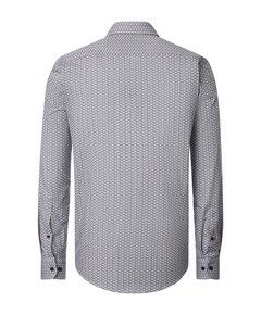 Heren overhemd lange mouw groen