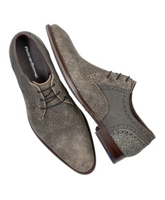 heren veterschoenen grijs